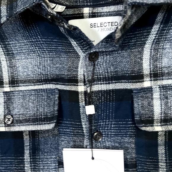 Selected Homme Flannel Mens Sz EU38/ Small - Picture 2 of 5